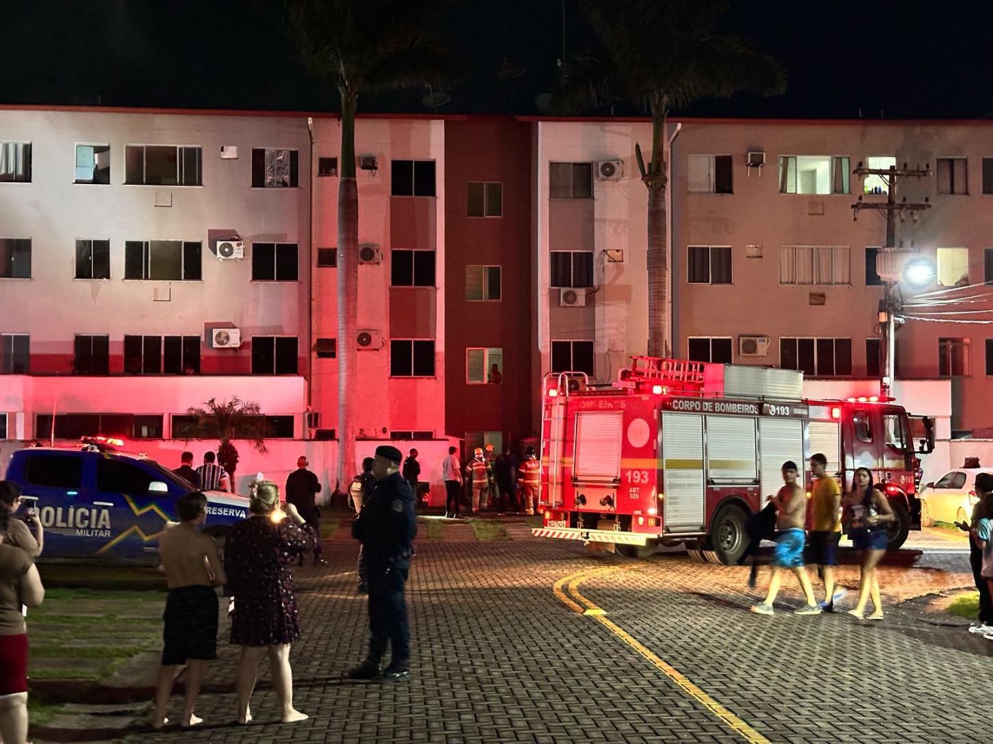 Incêndio assusta moradores na zona sul de Porto Velho