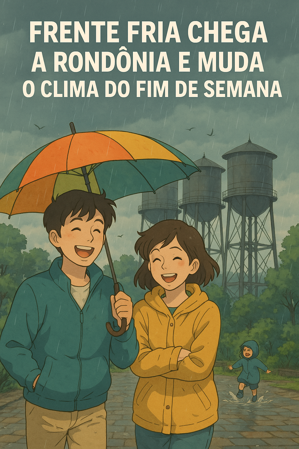Frente fria chega a Rondônia e muda o clima do fim de semana