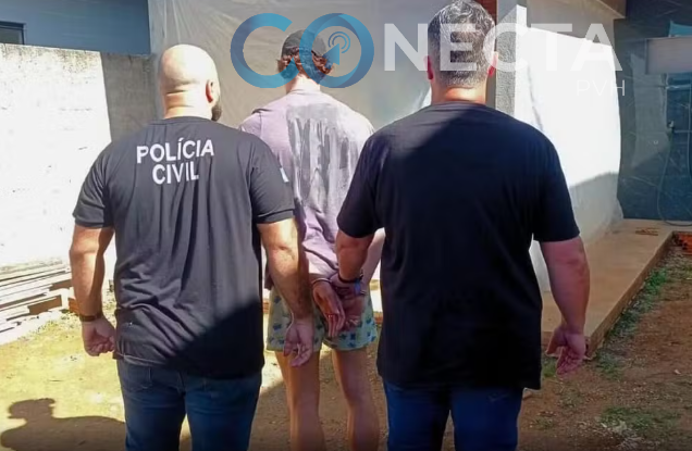 Foragido por estupro é preso após tentar se esconder no forro de casa em Vilhena