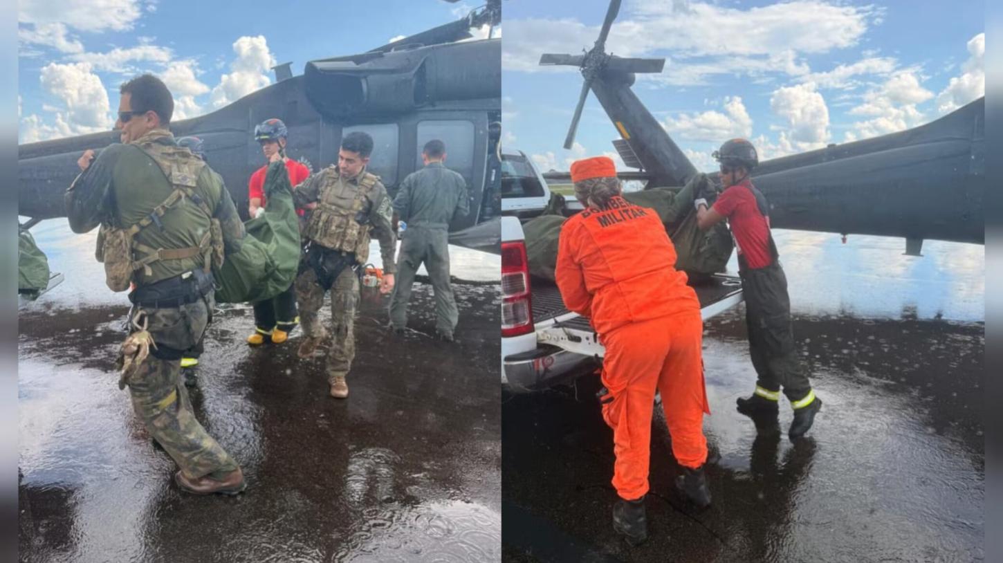 Corpos de vítimas de queda de avião são encontrados após uma semana de buscas no Amazonas
