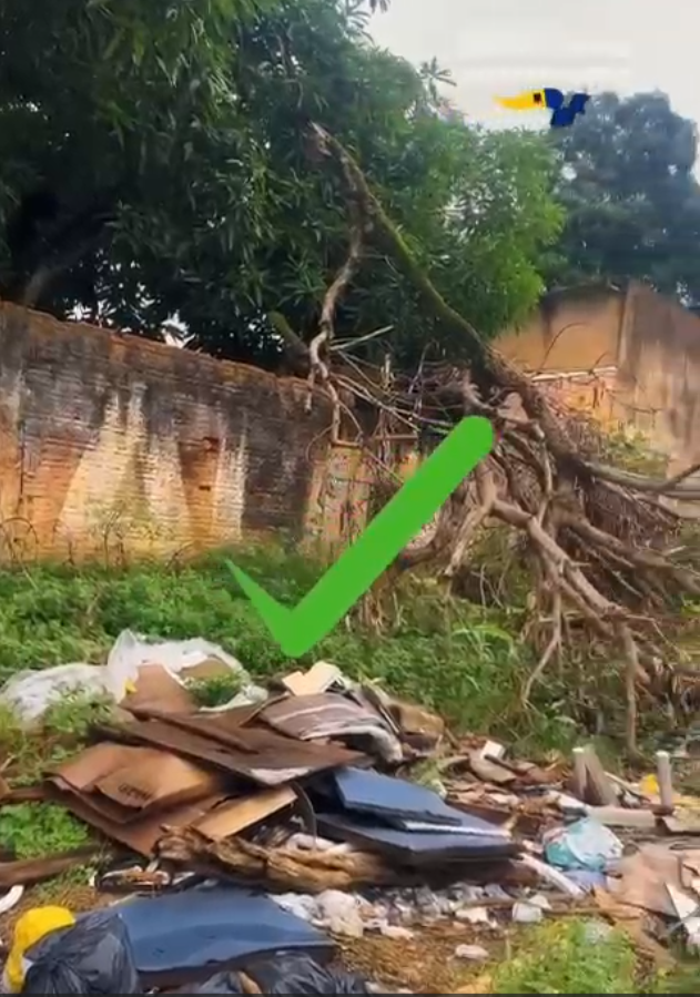 Parceria entre vereador Edimilson Dourado e Seinfra garante limpeza em ponto crítico do Caladinho