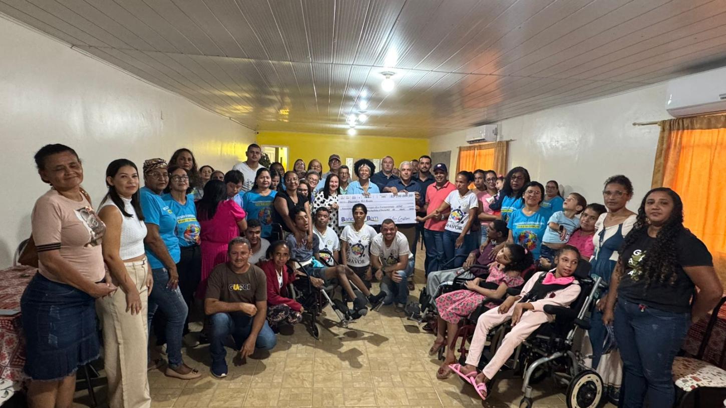 Apae de Machadinho do Oeste recebe R$ 200 mil de emenda da deputada Sílvia Cristina