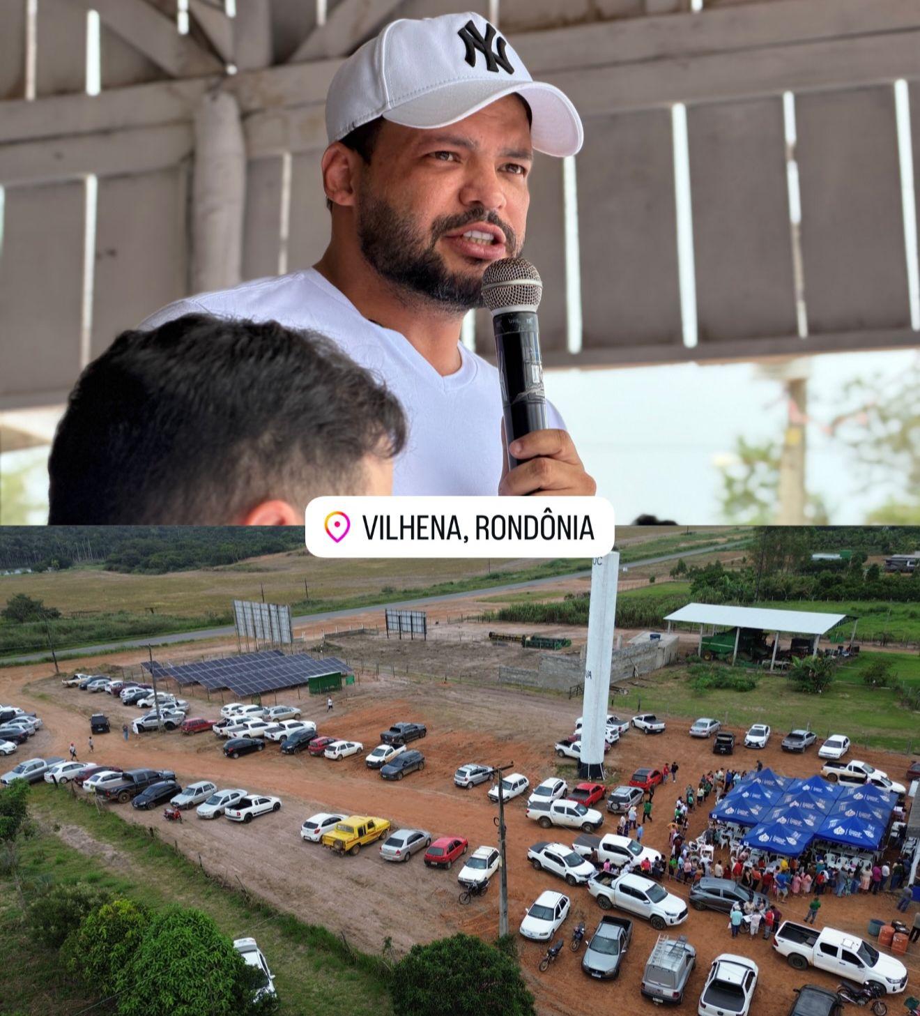 Deputado Edevaldo Neves viabiliza entrega de placas solares para associação em Vilhena