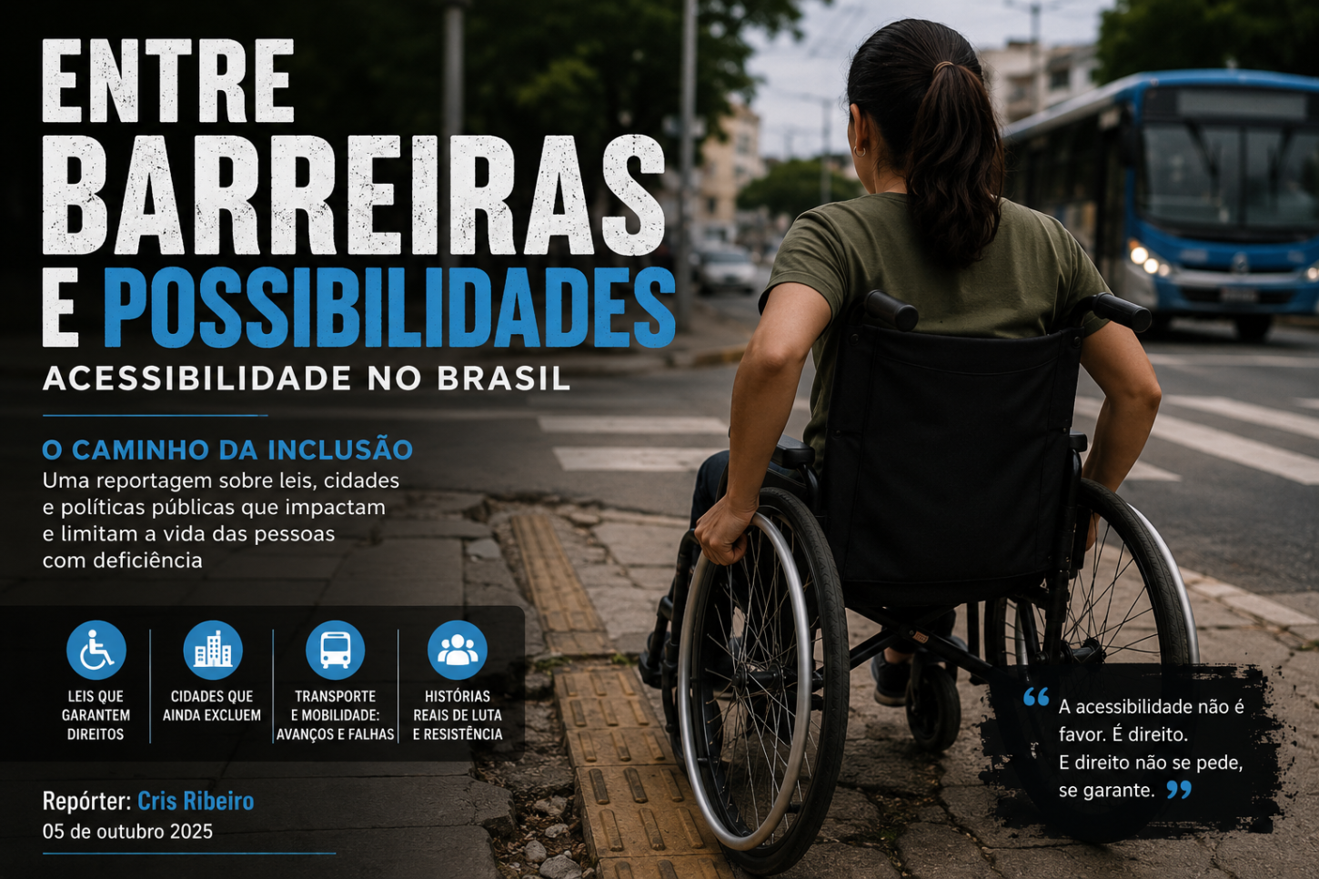Entre Barreiras e Possibilidades: A luta diária pela acessibilidade em Rondônia