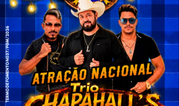 🔥 CHAPAHALL'S CONFIRMADO NO ARRAIAL FLOR DE LARANJEIRA! 🔥