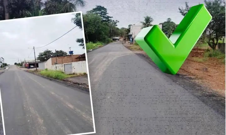 Deputado Edevaldo Neves transforma emenda em asfalto e garante avanço em Jaru