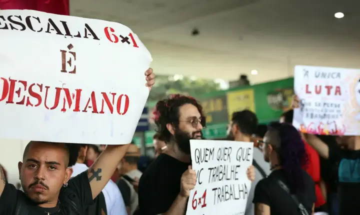 Fim da escala 6x1 é principal bandeira nos atos do 1° de Maio no país 