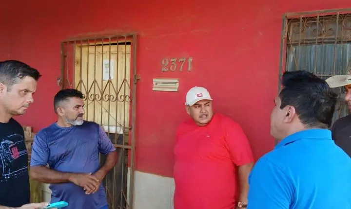 Vereador Edimilson Dourado garante pavimentação de mais uma rua no bairro Castanheira